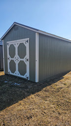 10x16 Painted Gable Shed